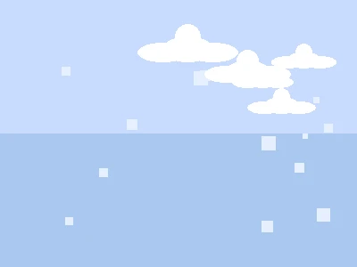 像素艺术作品：云端王国，麻将胡了 社区创作